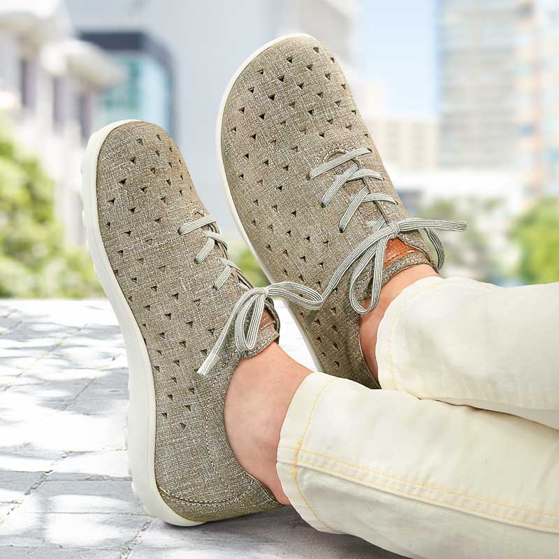 Chaussure confort Helvesko : EOS AIR, olive Image 3