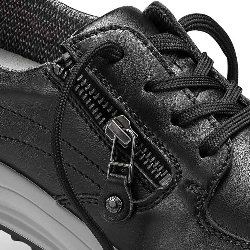 Chaussures de confort Helvesko : modèle Flexi, noir Image 3
