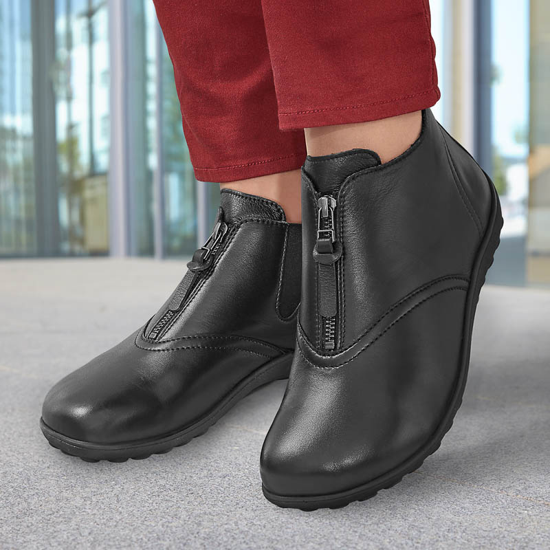Chaussures de confort Helvesko : modèle Sora, noir Image 3