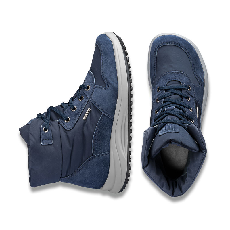 Chaussures de confort Helvesko : mod�le Elva Tex, bleu Image 2