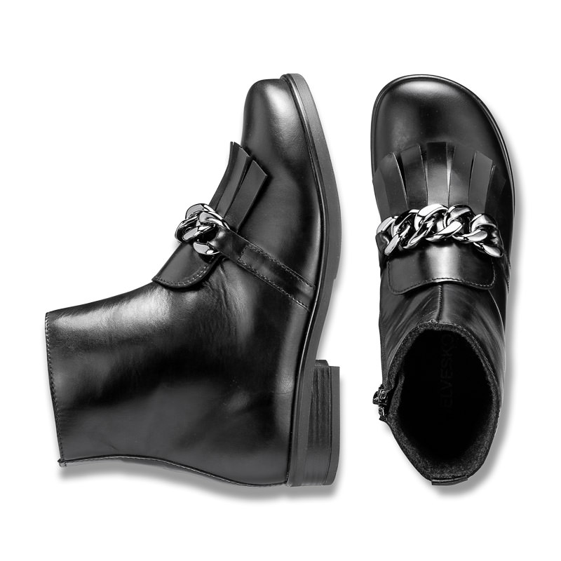 Chaussures de confort Helvesko : modèle Padua, noir Image 2