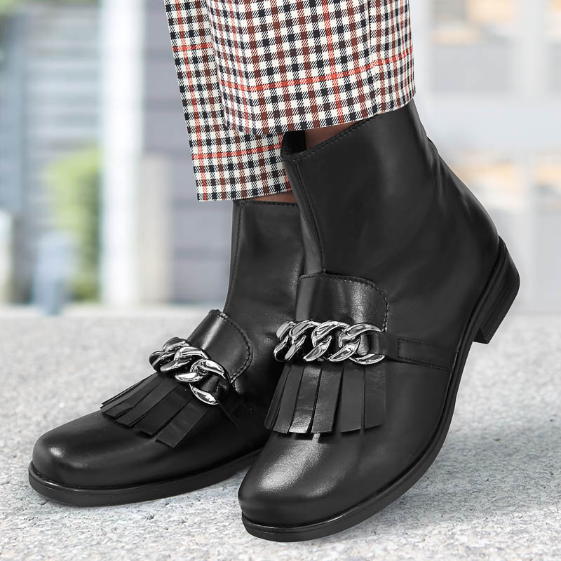 Chaussures de confort Helvesko : modèle Padua, noir Image 3