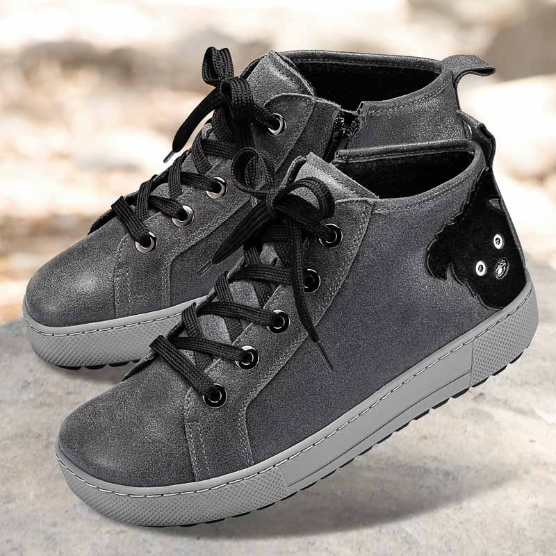 Chaussures de confort Helvesko : modèle Dog, gris
