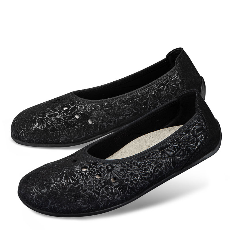 Chaussures de confort Helvesko : modle Aviva, noir