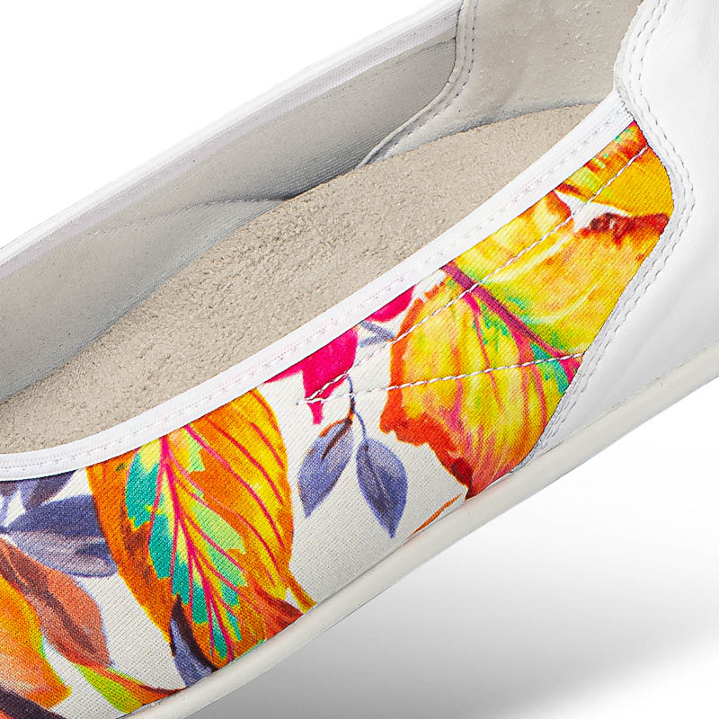 Chaussures de confort Helvesko : modle Aviva, blanc multi Image 4