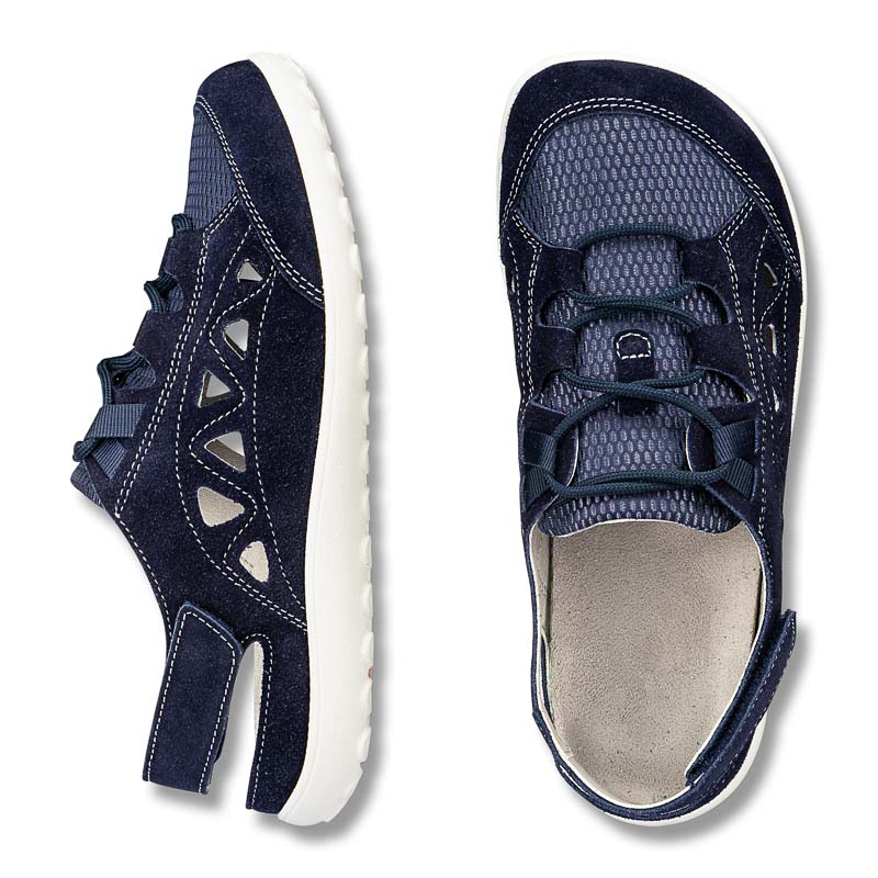 Chaussures de confort Helvesko : modle Bila, bleu fonc Image 2
