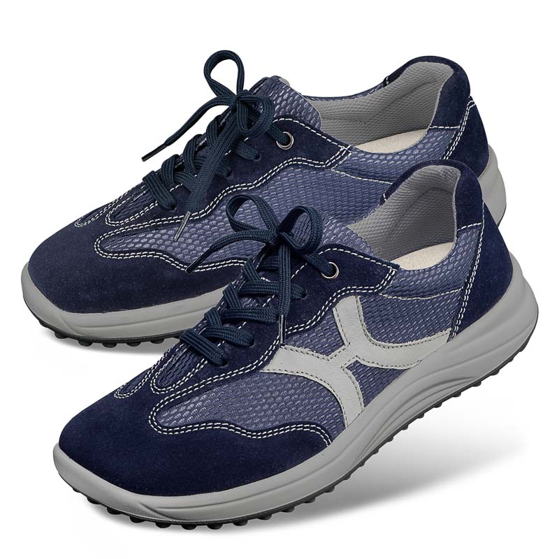 Chaussures de confort Helvesko : modle Sprinter, bleu fonc