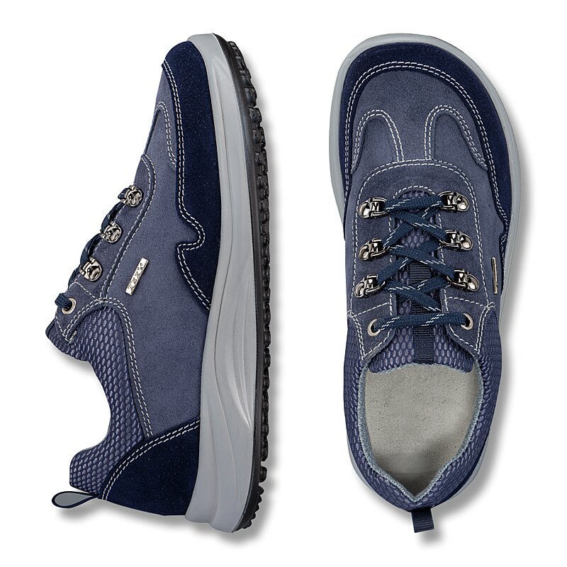 Chaussures de confort Helvesko : mod�le Ennis III Tex, bleu Image 2