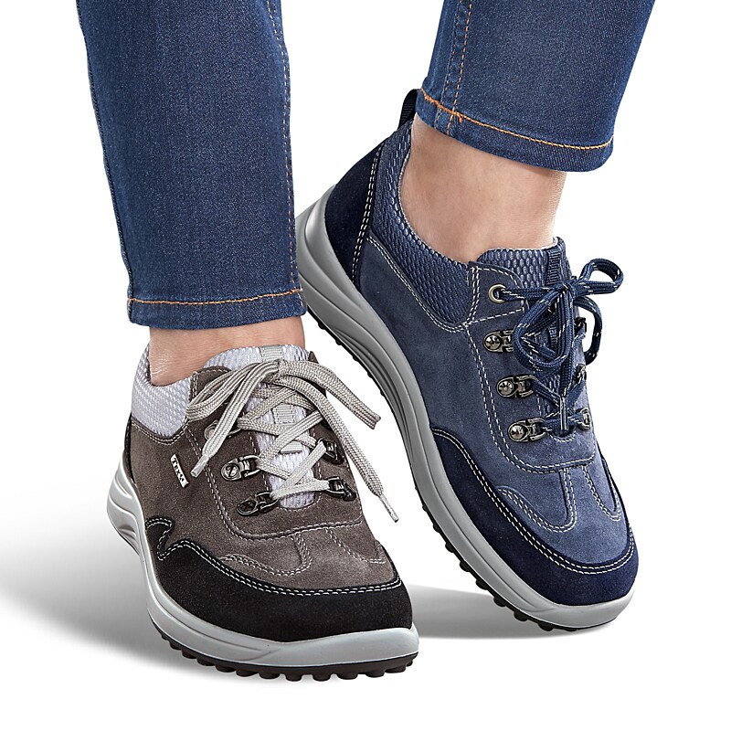 Chaussures de confort Helvesko : mod�le Ennis III Tex, bleu Image 3