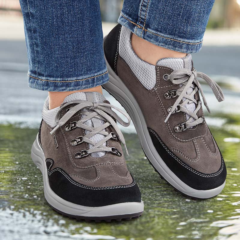 Chaussures de confort Helvesko : modle Ennis III Tex, gris/noir Image 4