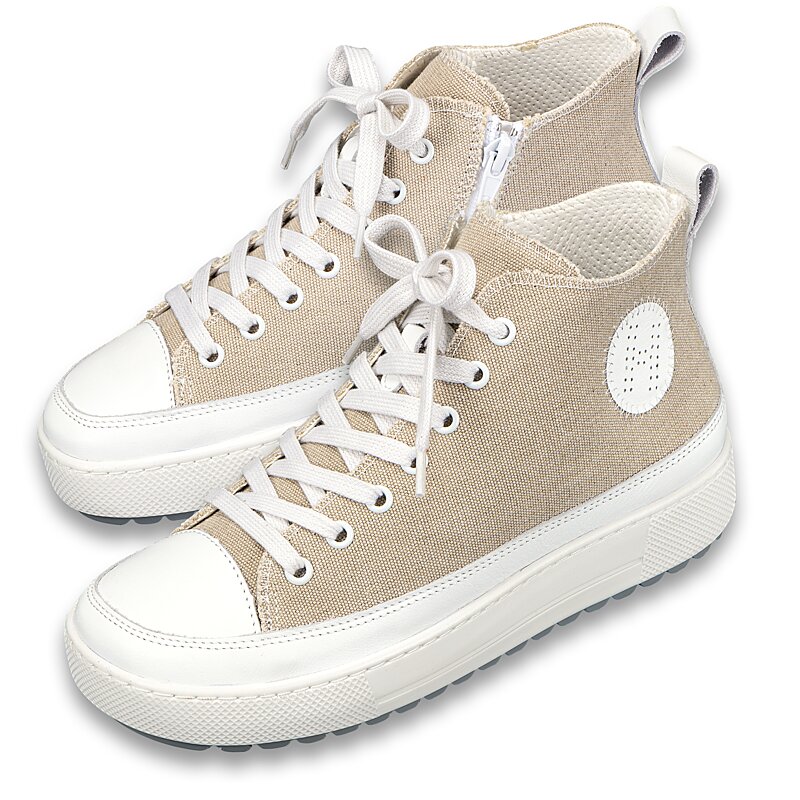 Chaussures de confort Helvesko : mod�le Carry, beige