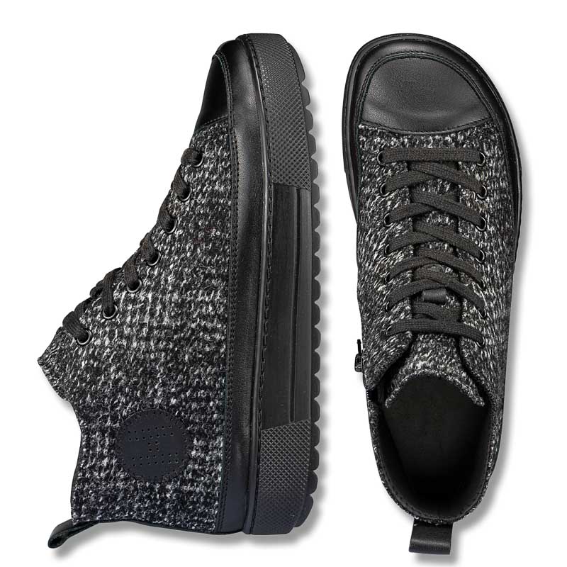 Chaussures de confort Helvesko : modle Carry, noir/gris Image 2