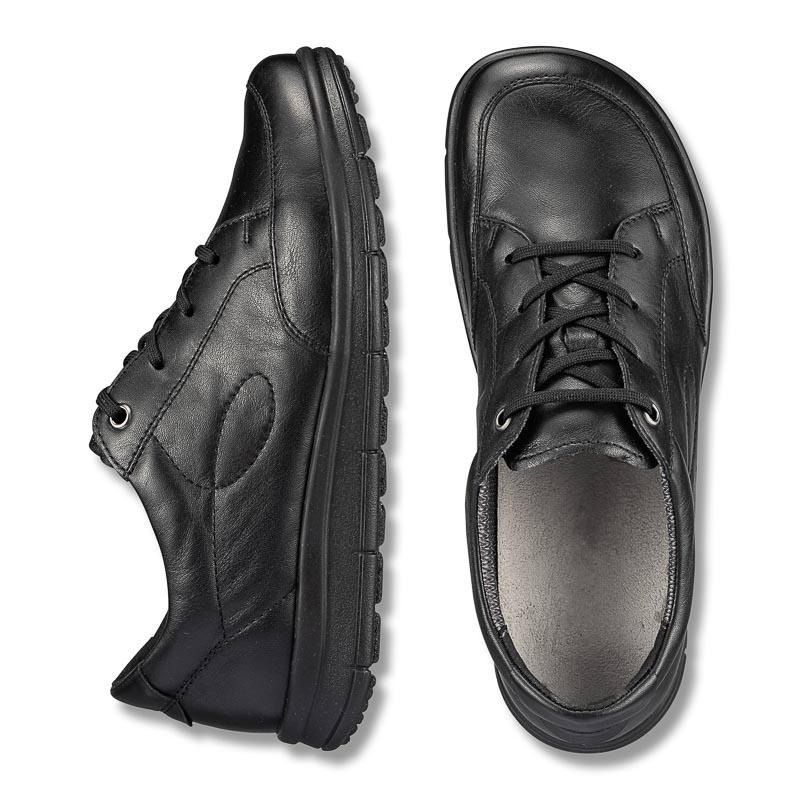 Chaussures de confort Helvesko : modle Noja, noir Image 2