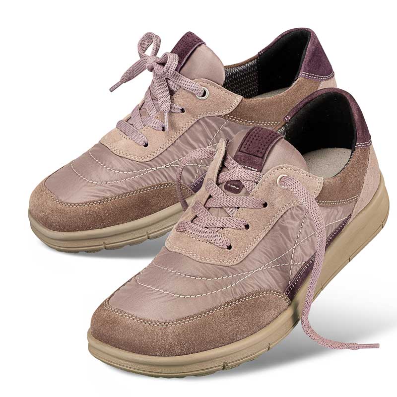 Chaussures de confort Helvesko : modle Osuna, rose