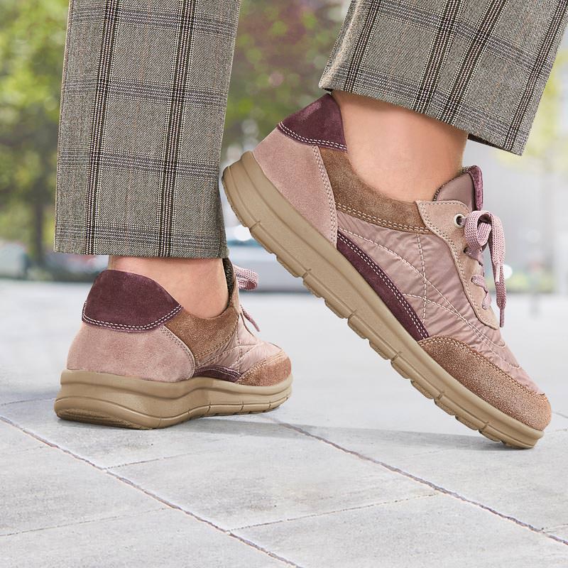 Chaussures de confort Helvesko : modle Osuna, rose Image 4