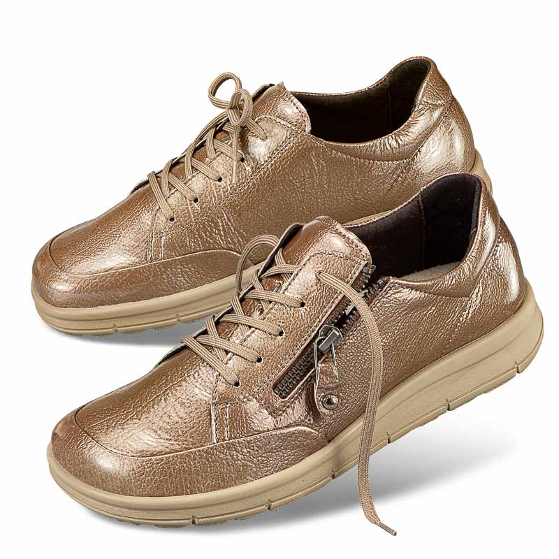 Chaussures de confort Helvesko : modle Zivia, beige