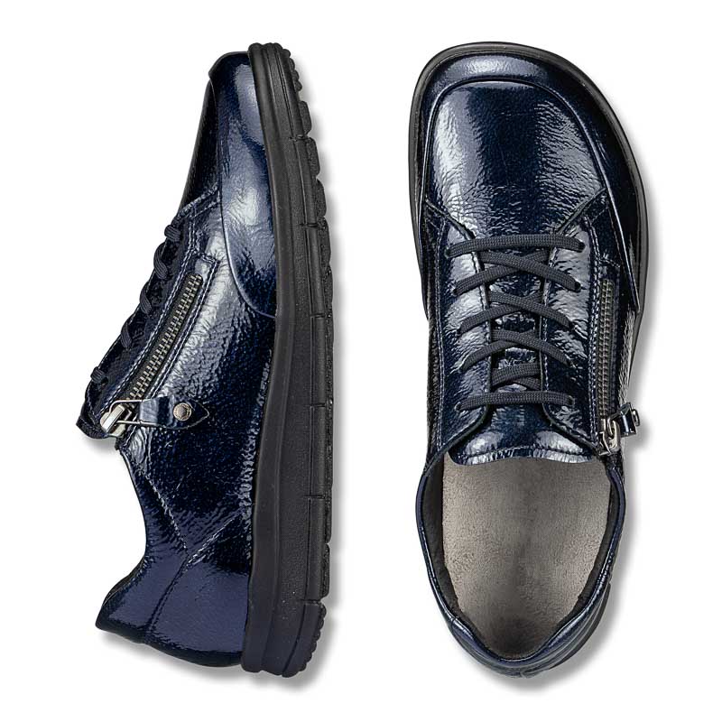 Chaussures de confort Helvesko : modle Zivia, bleu fonc Image 2