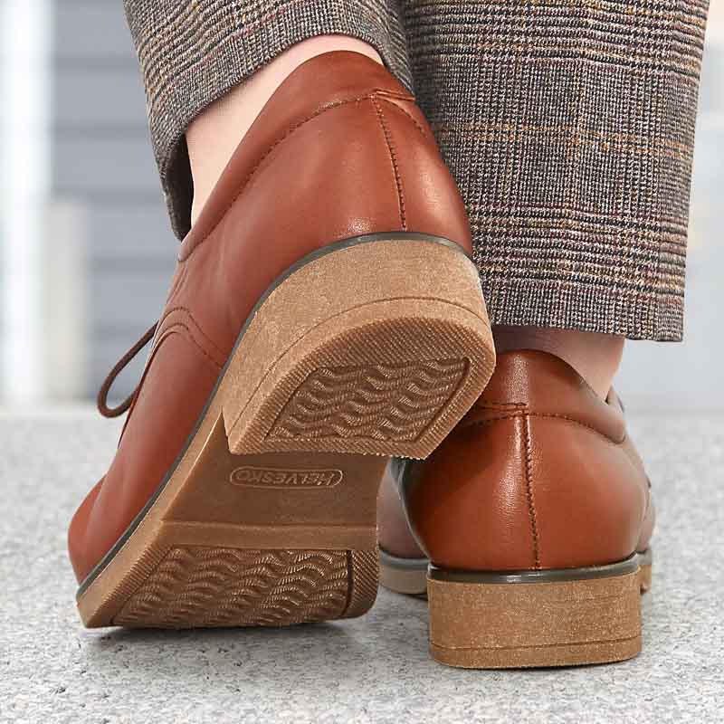 Chaussures de confort Helvesko : modle Josi, marron Image 4
