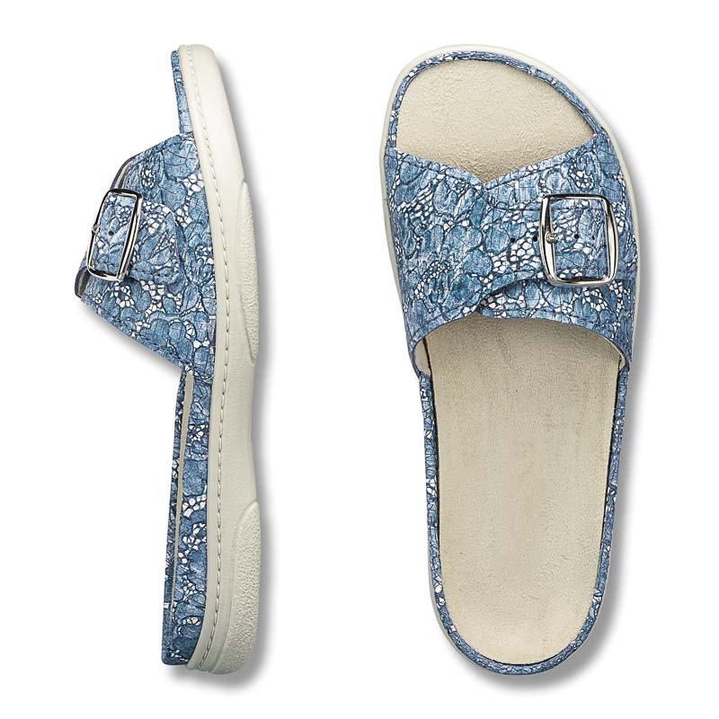 Chaussures de confort Helvesko : modle Vlora, bleu Image 2