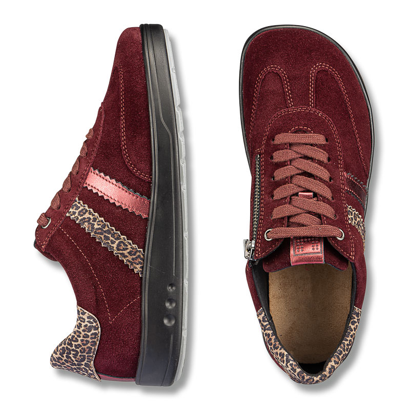 Chaussures de confort Helvesko : mod�le Liona, bordeaux Image 2