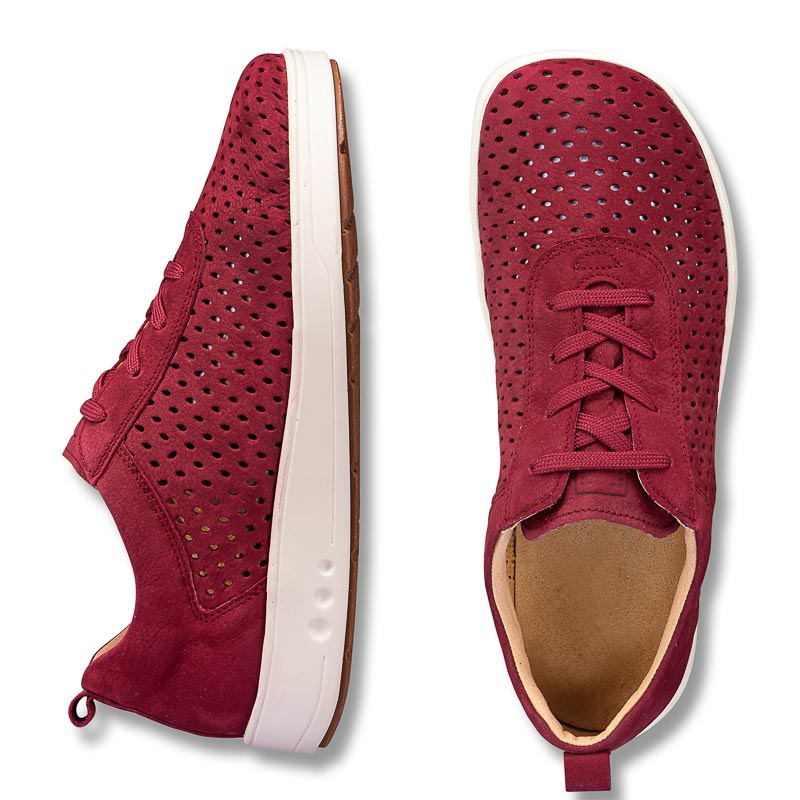 Chaussures de confort Helvesko : modle Verita II, rouge fonc Image 2