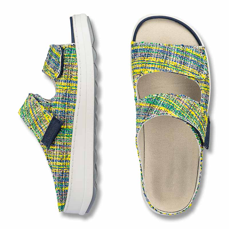 Chaussures de confort Helvesko : modle Selly, jaune multi Image 2