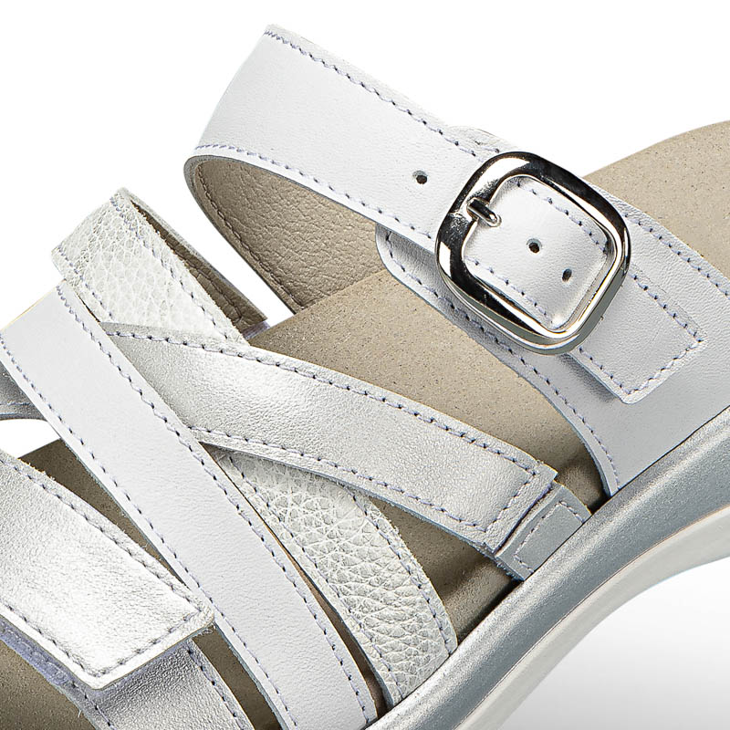 Chaussures de confort Helvesko : modle Belata, blanc Image 4