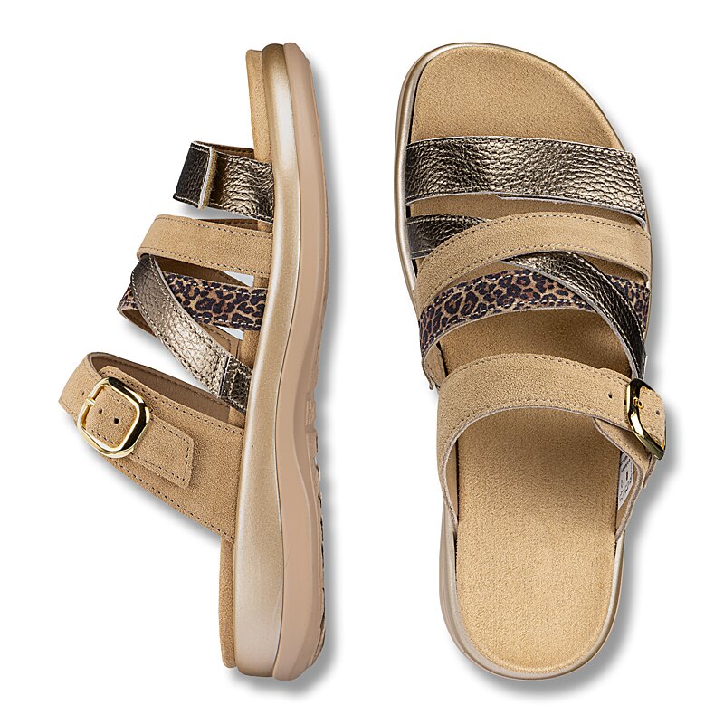 Chaussures de confort Helvesko : mod�le Belata, beige multi Image 2