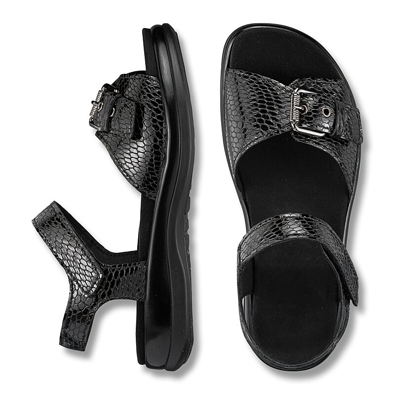 Chaussures de confort Helvesko : mod�le Tiffy, noir Image 2