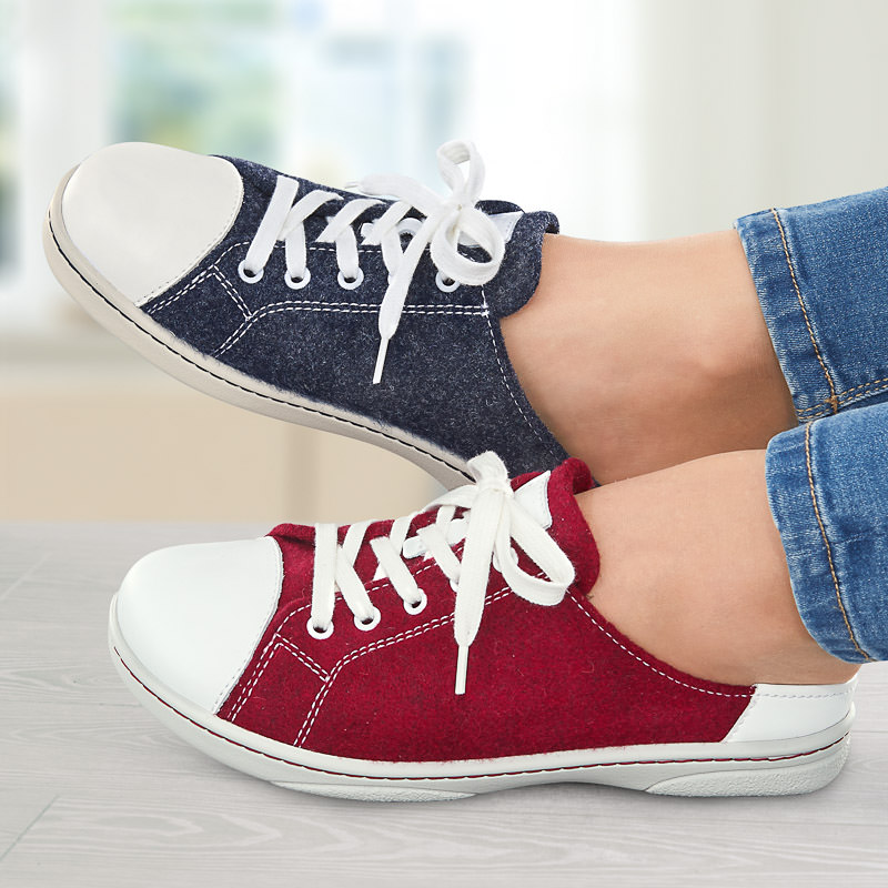 Chaussures de confort Helvesko : mod�le Loca, rouge Image 3