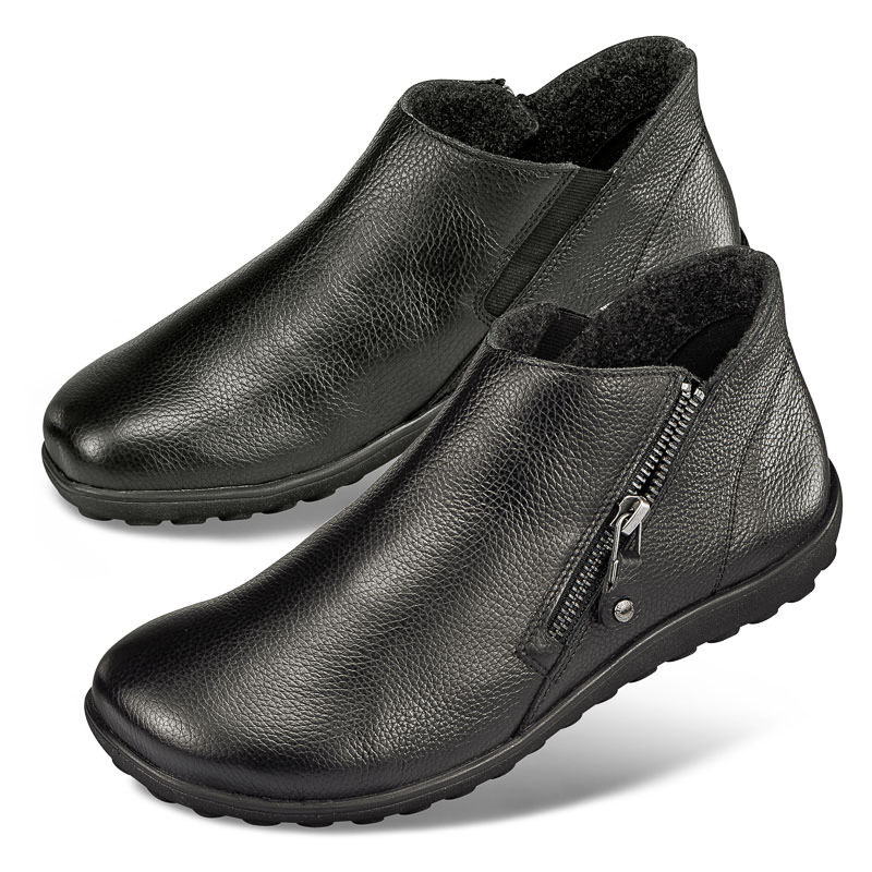 Chaussures de confort Helvesko : mod�le Loja, noir