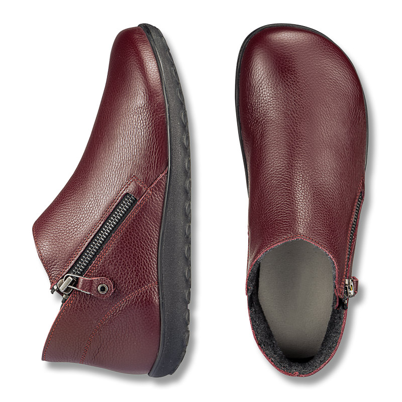 Chaussures de confort Helvesko : mod�le Loja, bordeaux Image 2