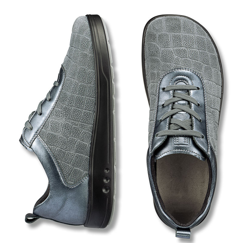 Chaussures de confort Helvesko : mod�le Vita, gris Image 2