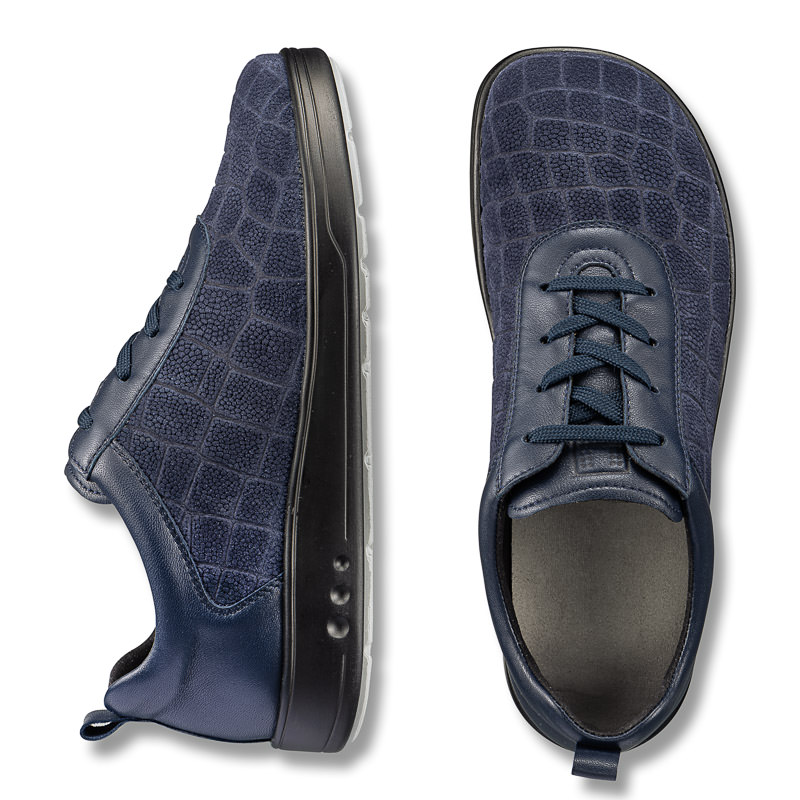Chaussures de confort Helvesko : mod�le Vita, bleu fonc� Image 2