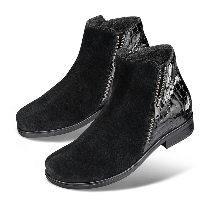 Chaussures de confort Helvesko : mod�le Juliette, noir
