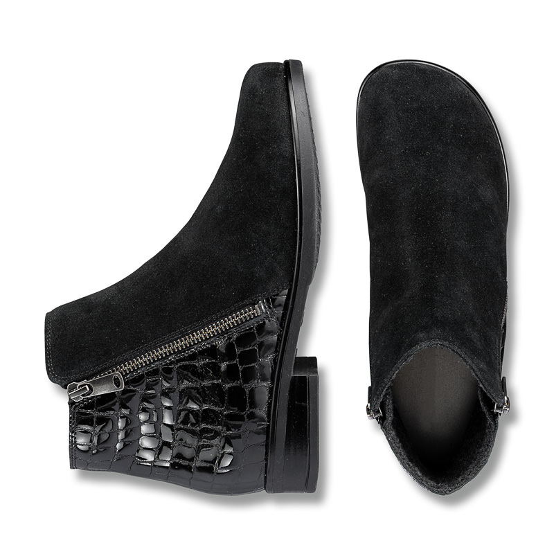 Chaussures de confort Helvesko : mod�le Juliette, noir Image 2