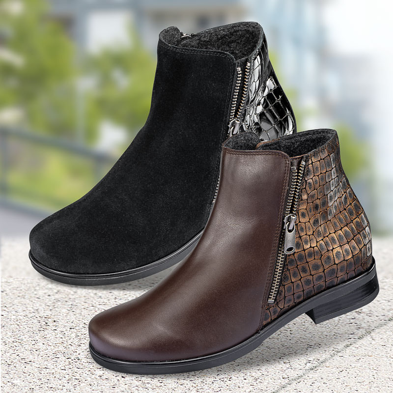 Bottines de confort Helvesko : modle Juliette