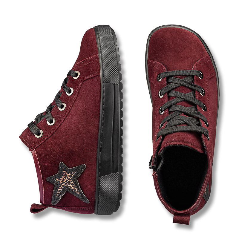 Chaussures de confort Helvesko : mod�le Stella, bordeaux Image 2