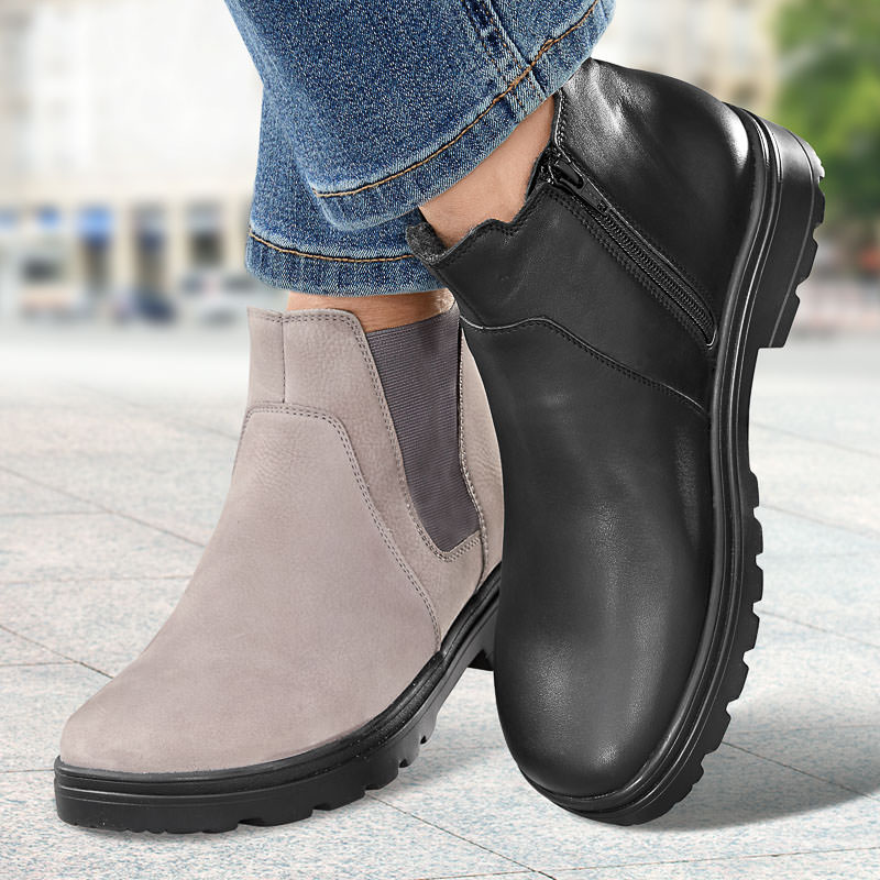 Chaussures de confort Helvesko : mod�le Glam, noir Image 3