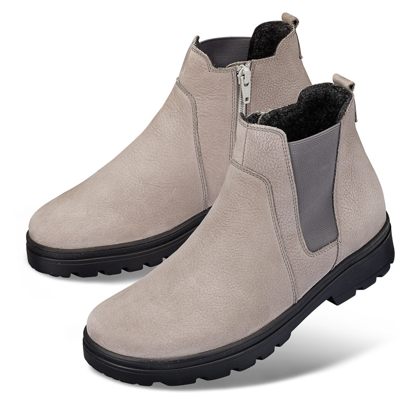 Chaussures de confort Helvesko : mod�le Glam, gris