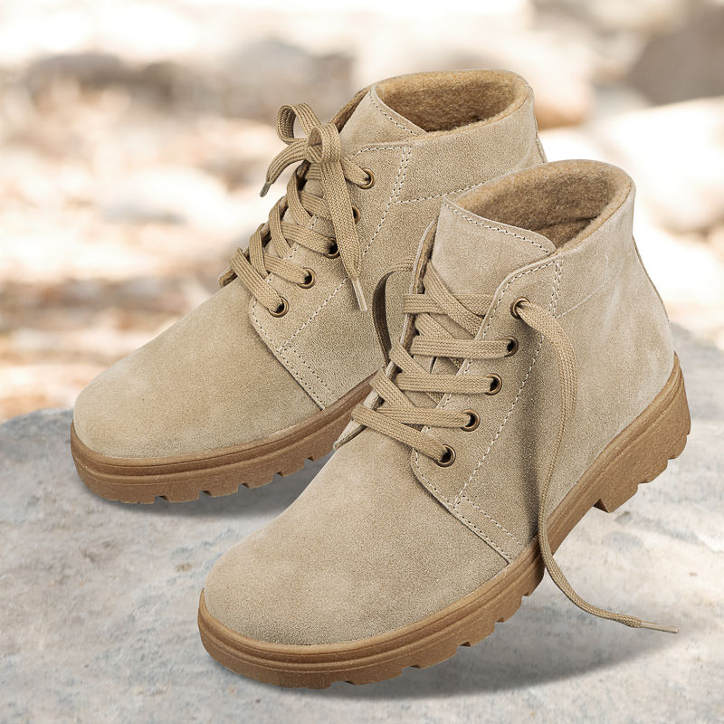 Chaussures de confort Helvesko : mod�le Isona, beige