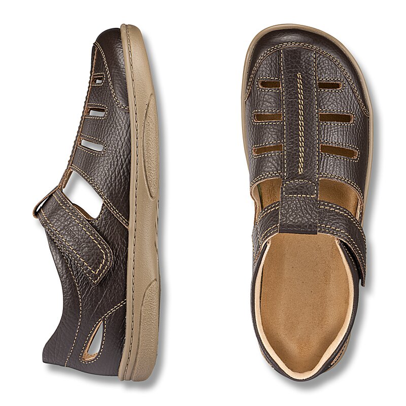 Chaussures de confort Helvesko : mod�le Lorenzo, marron Image 2