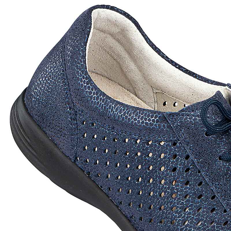 Chaussures de confort Helvesko : mod�le Tarana, bleu Image 3