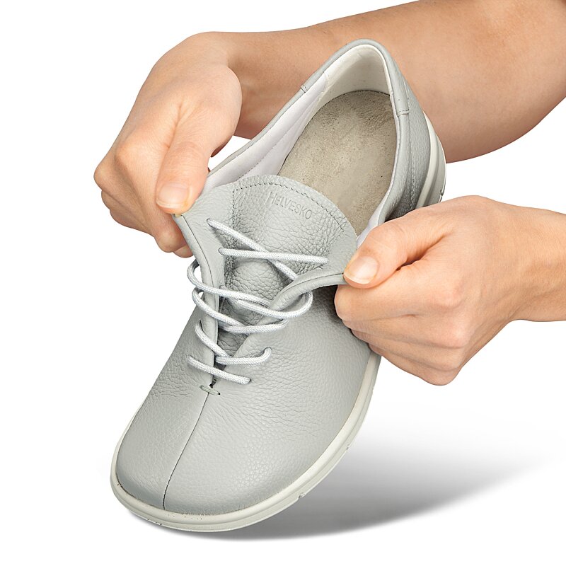 Chaussures de confort Helvesko : mod�le Ribera, gris Image 3