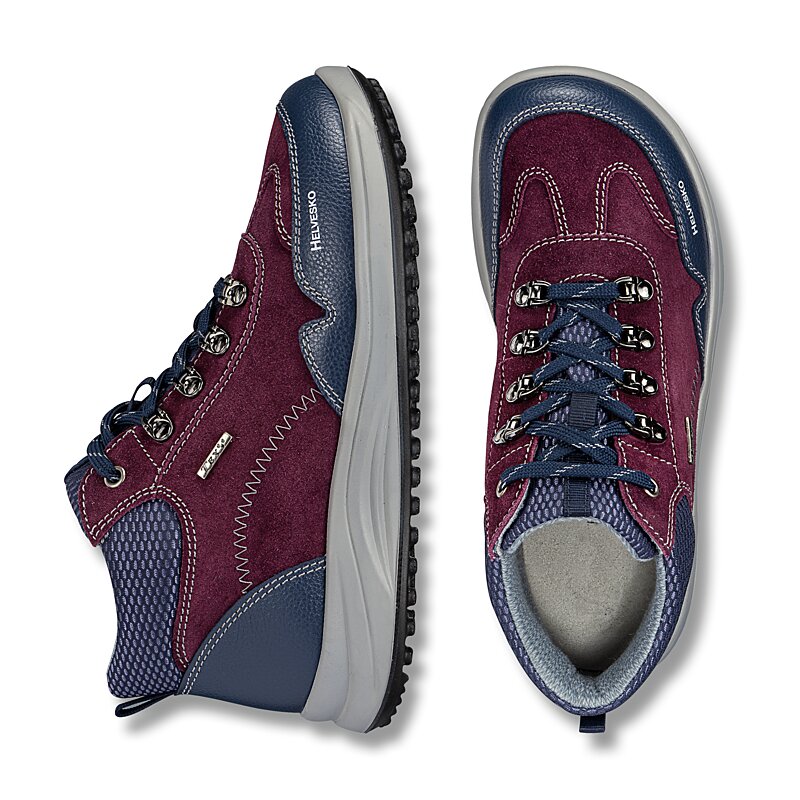 Chaussures de confort Helvesko : mod�le Leeds Tex, bordeaux Image 2