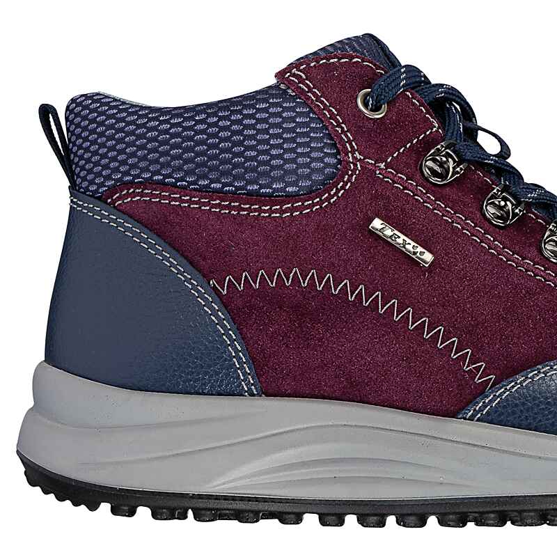 Chaussures de confort Helvesko : mod�le Leeds Tex, bordeaux Image 3
