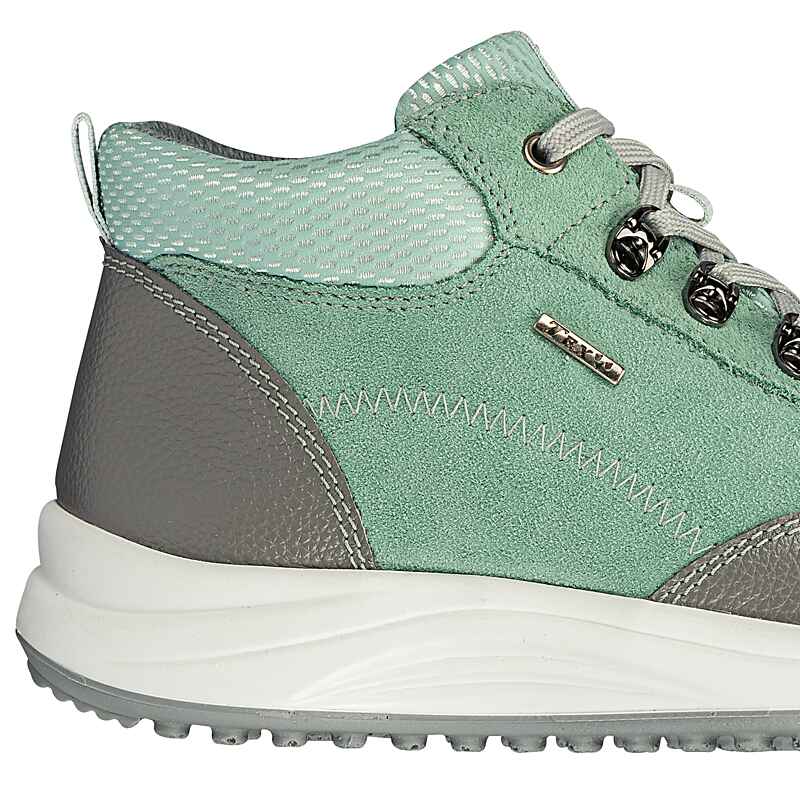 Chaussures de confort Helvesko : mod�le Leeds Tex, menthe/gris Image 3
