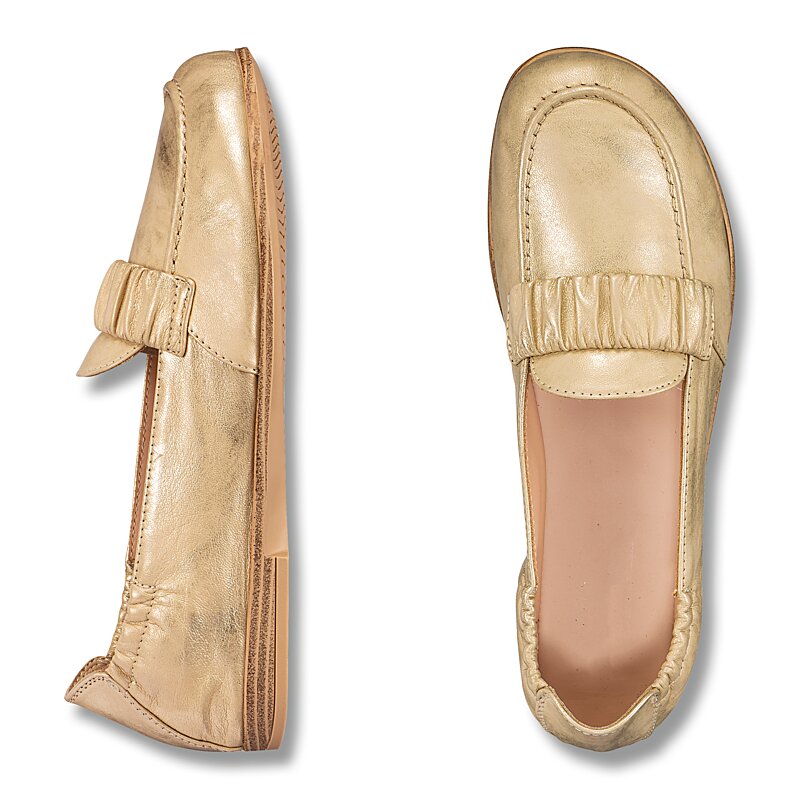 Chaussures de confort LadySko : mod�le Ispra, coloris or Image 2