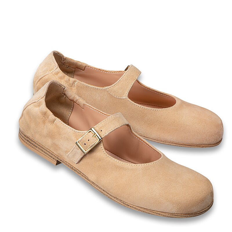 Chaussures de confort LadySko : mod�le Meina, beige