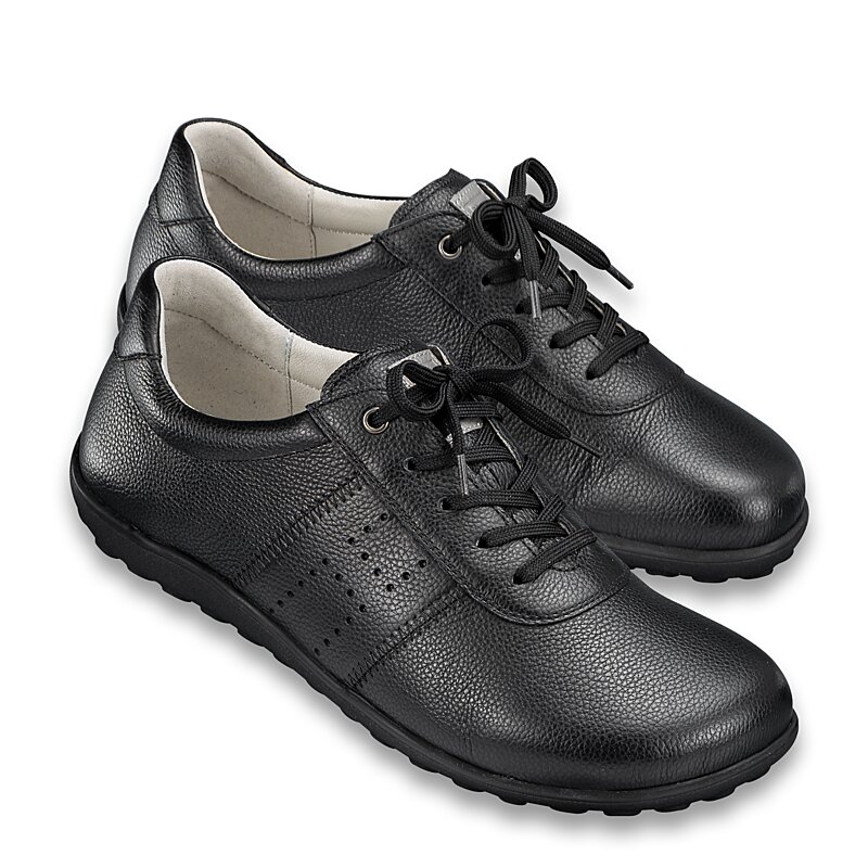 Chaussures de confort Helvesko : mod�le Freddi, noir